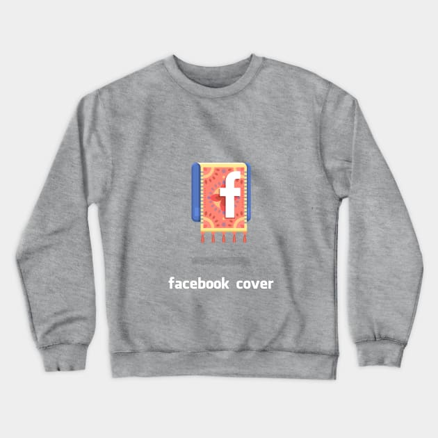 Facebook cover Crewneck Sweatshirt by NatalkaDmitrova